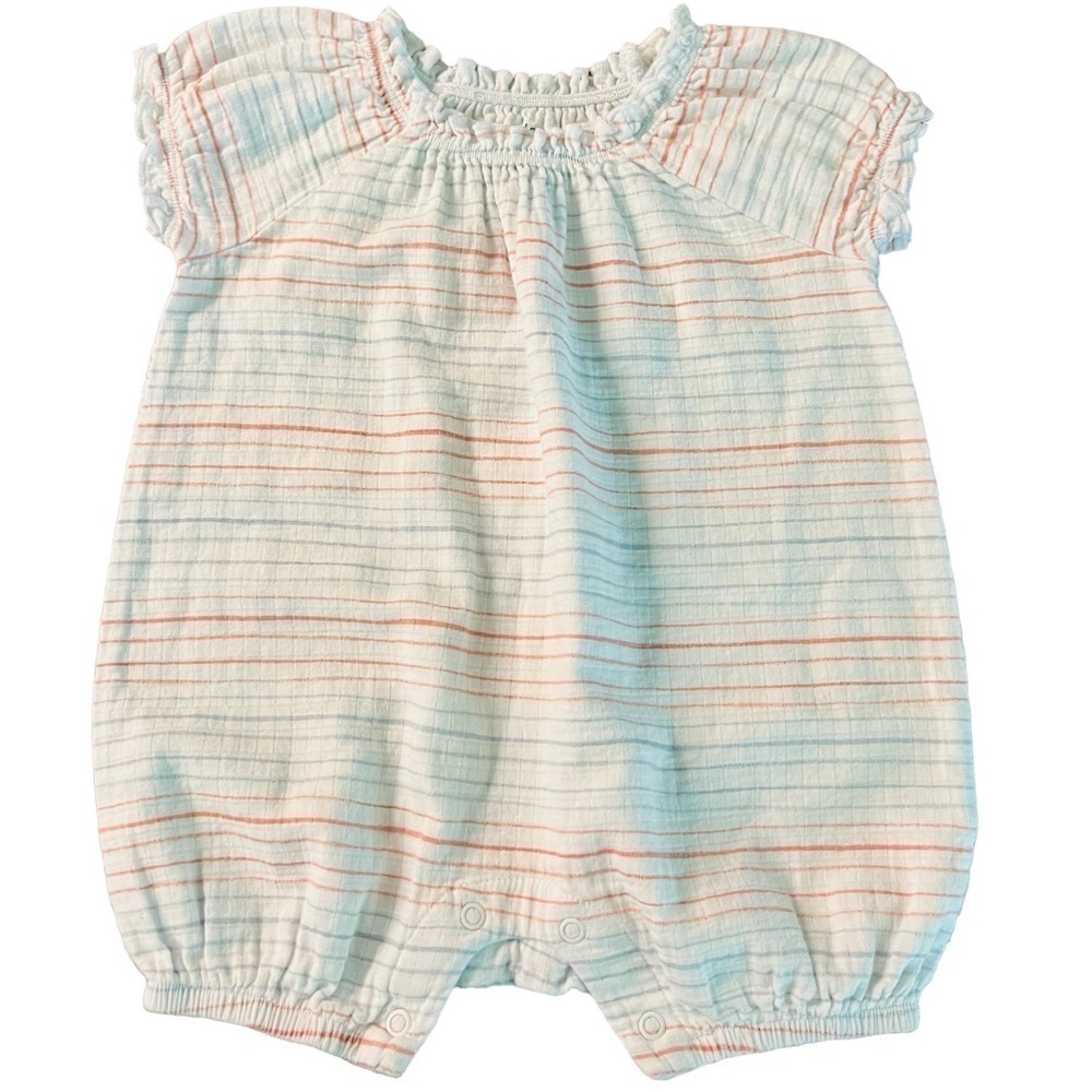 ADEN + ANAIS BABY GIRL SWEET STRIPED ONSIE SIZE 0-3 MONTHS